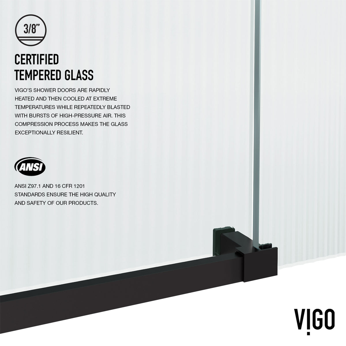 Elan E-Class Frameless Sliding Tub Door