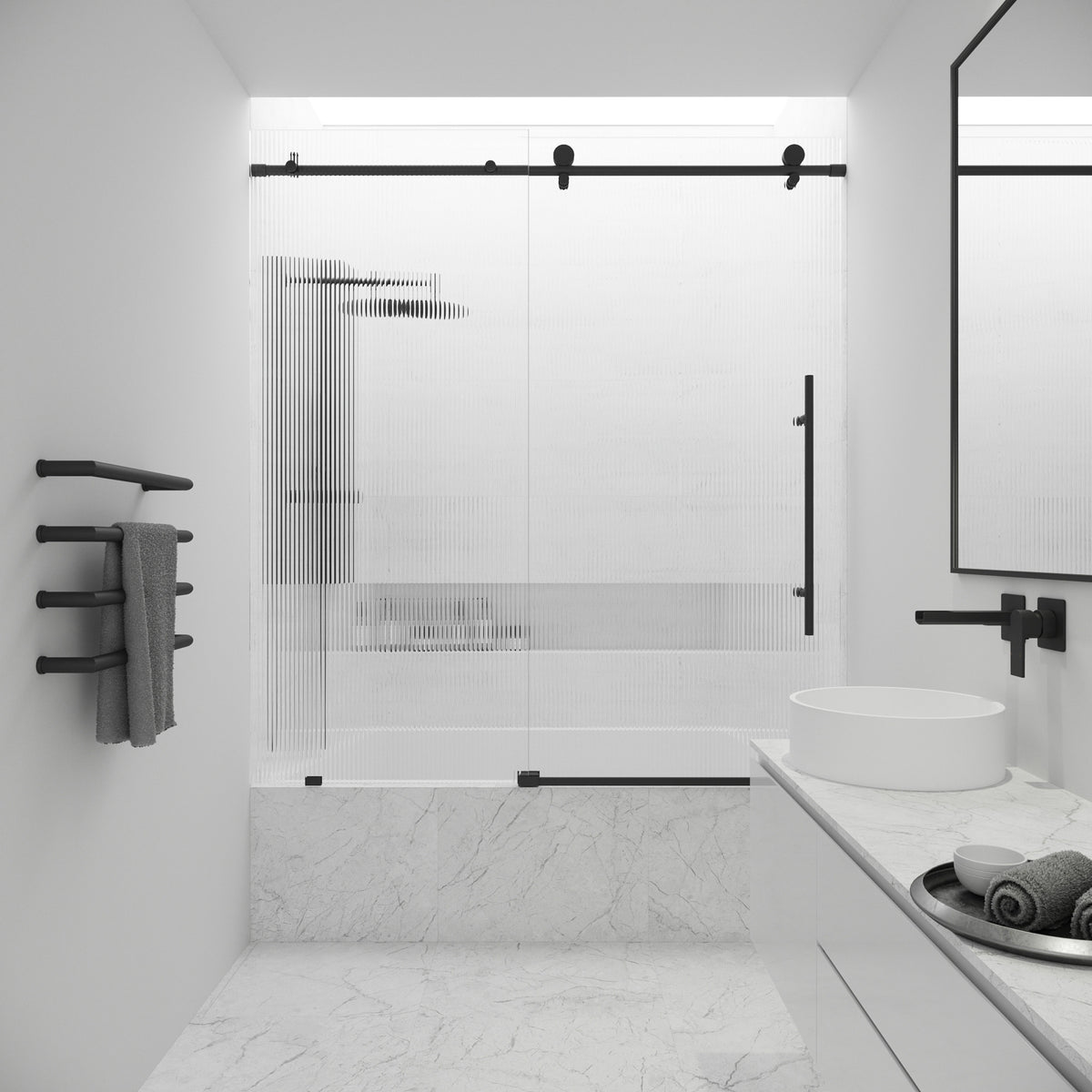 Elan E-Class Frameless Sliding Tub Door