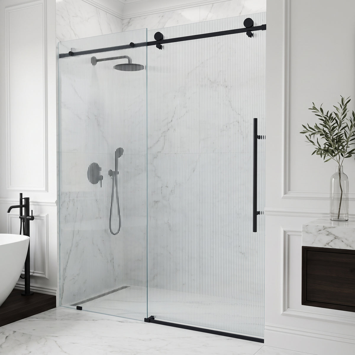 Elan E-Class Frameless Sliding Shower Door