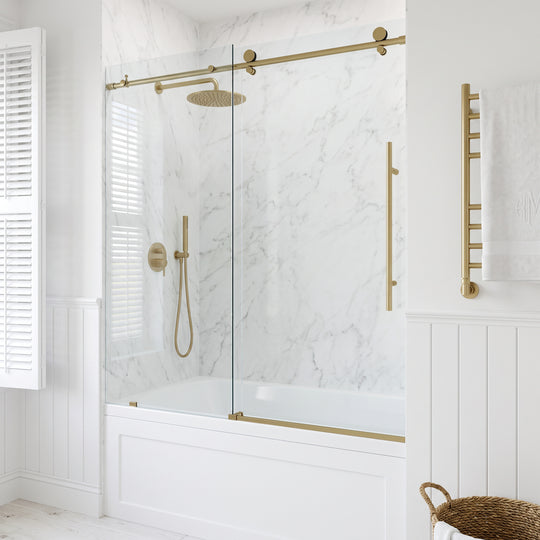 Elan E-Class Frameless Sliding Tub Door