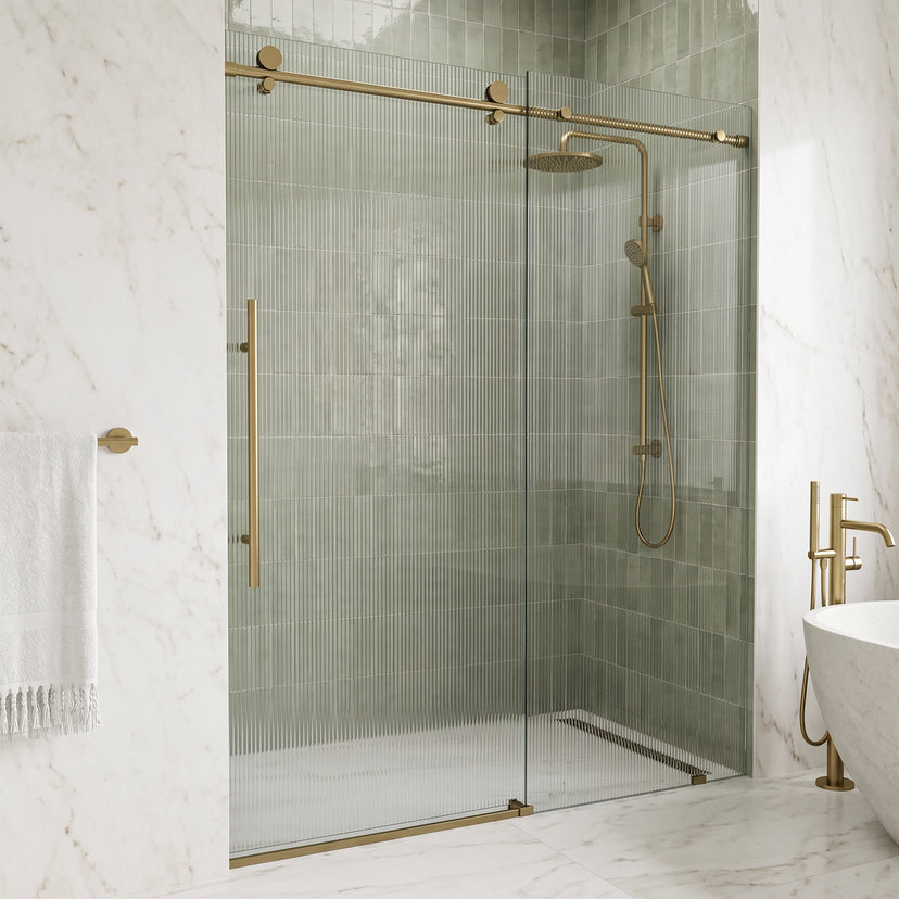 Elan E-Class Frameless Sliding Shower Door