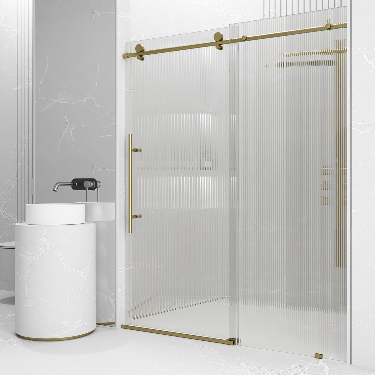 Elan E-Class Frameless Sliding Shower Door