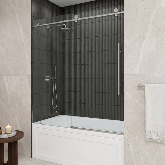 Elan E-Class Frameless Sliding Tub Door