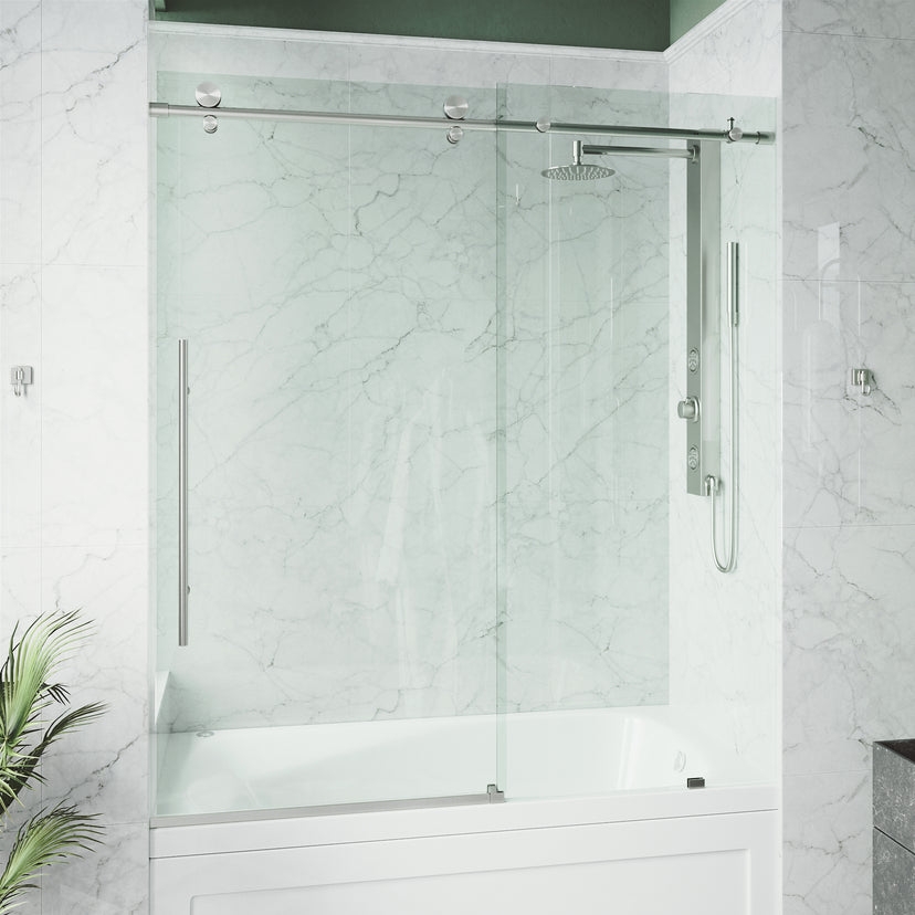 Elan E-Class Frameless Sliding Tub Door