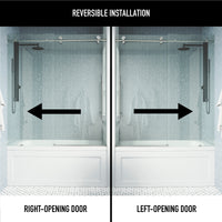 Elan E-Class Frameless Sliding Tub Door
