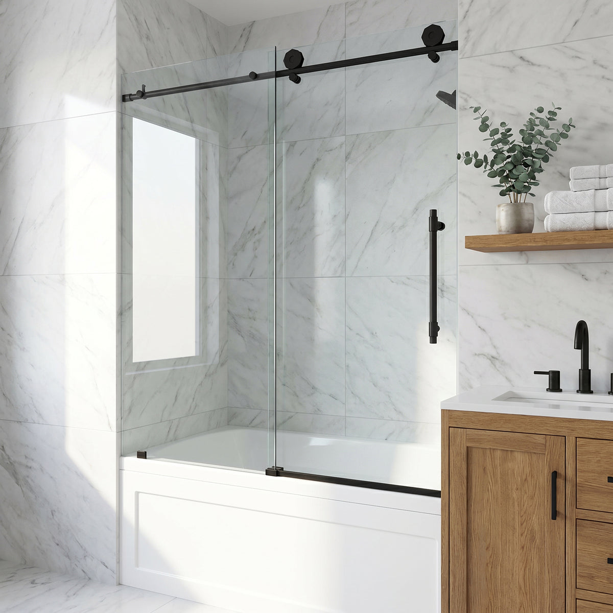 Hart Elan Frameless Sliding Tub Door