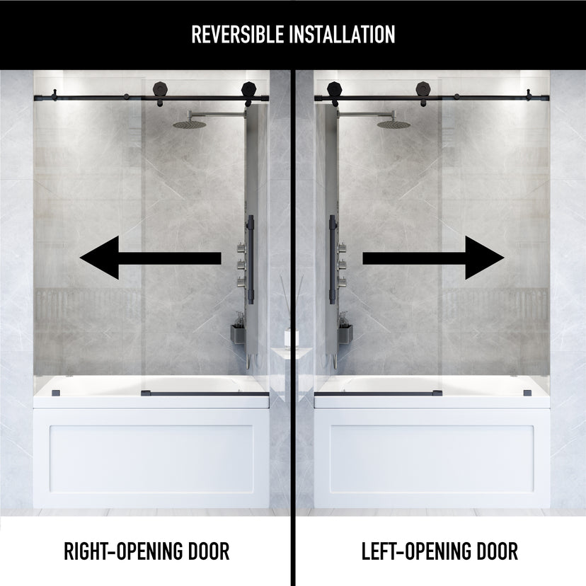 Hart Elan Frameless Sliding Tub Door