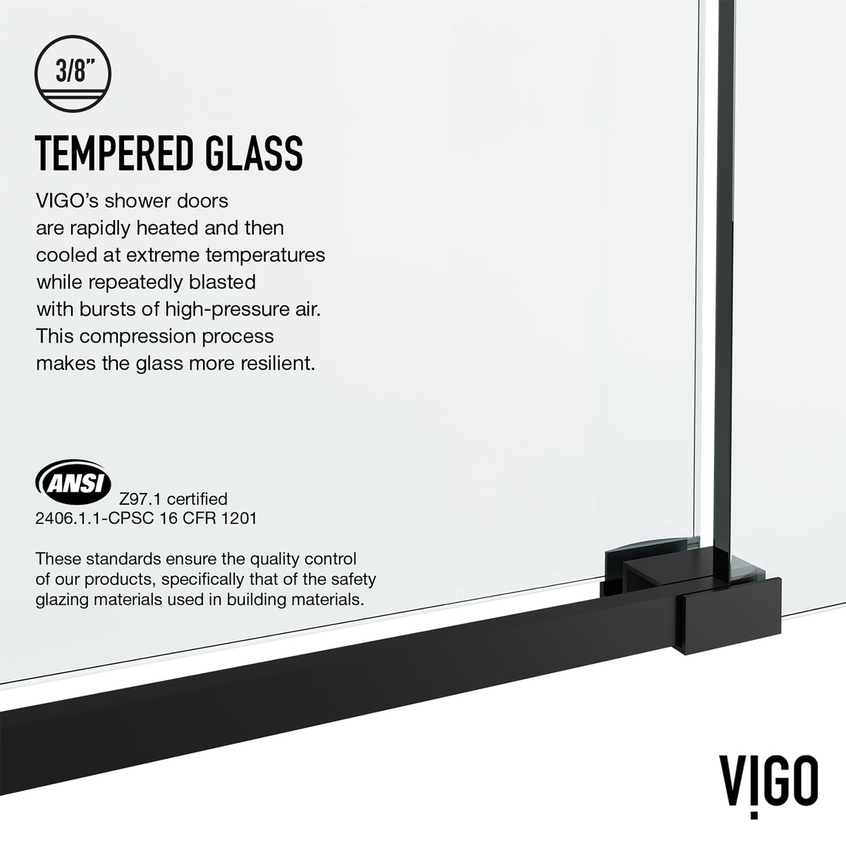 Hart Elan Frameless Sliding Tub Door