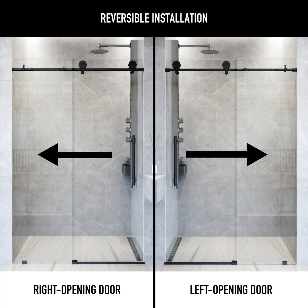 Hart Elan Frameless Sliding Shower Door