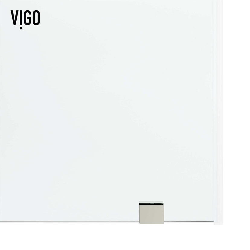 Modern sliding tub door with clear tempered glass and left or right handle placement
