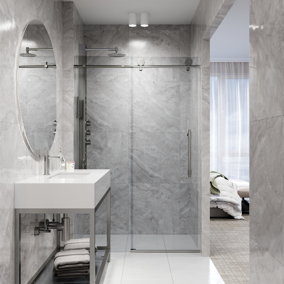 Hart Elan Frameless Sliding Shower Door