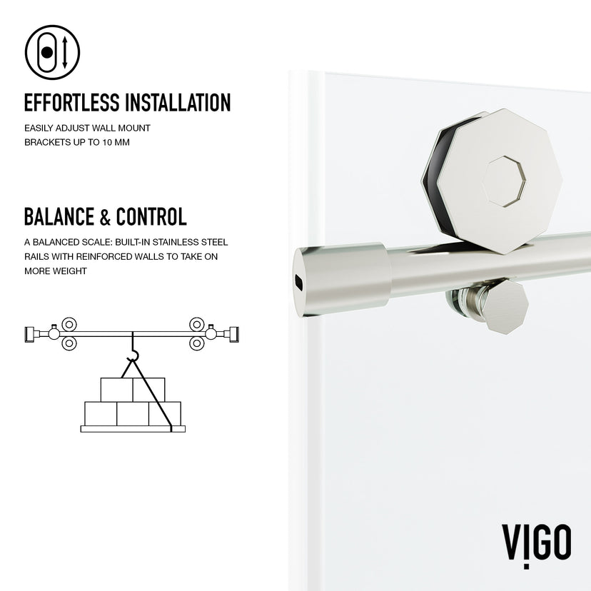 Hart Elan Frameless Sliding Shower Door