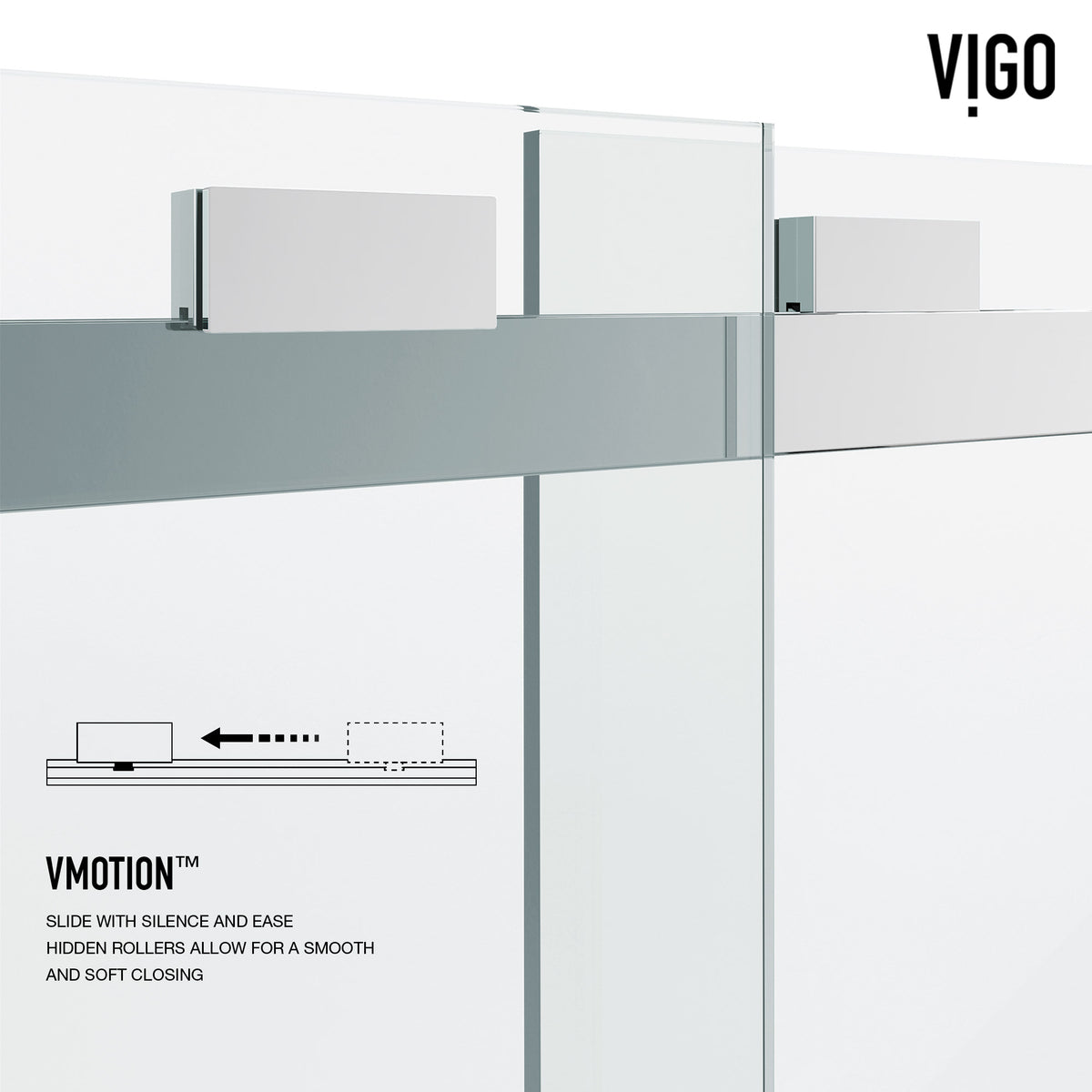 Houston Frameless Sliding Shower Door