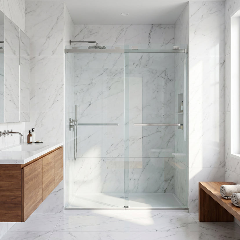 Houston Frameless Sliding Shower Door