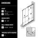 Houston Frameless Sliding Shower Door