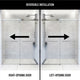 Houston Frameless Sliding Shower Door