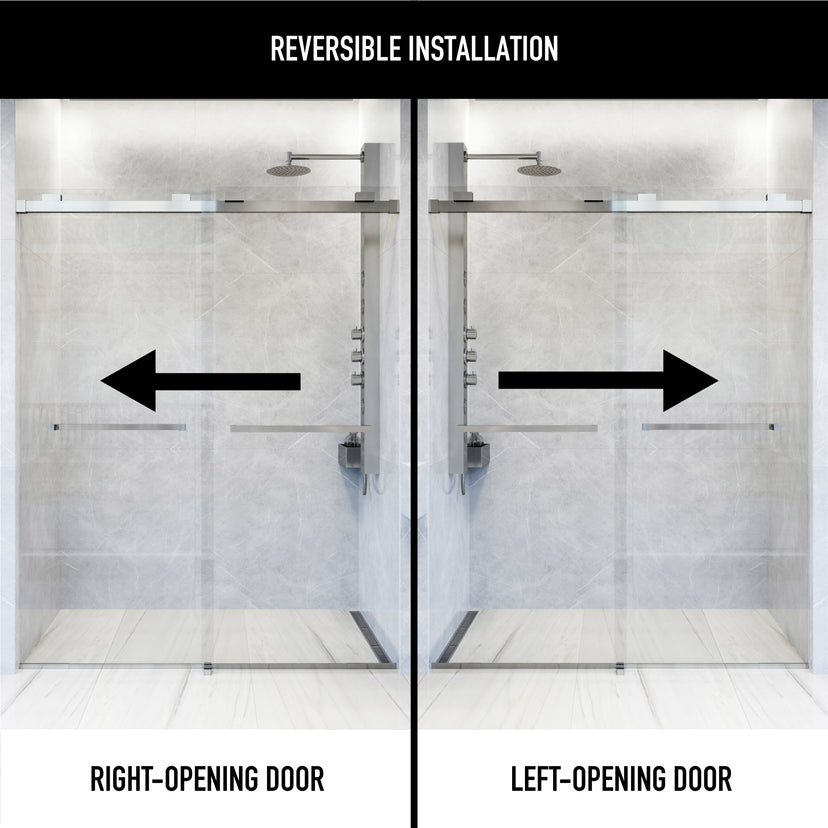 Houston Frameless Sliding Shower Door