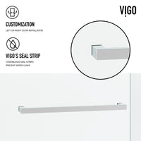 Houston Frameless Sliding Shower Door
