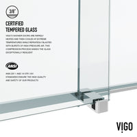 Houston Frameless Sliding Shower Door