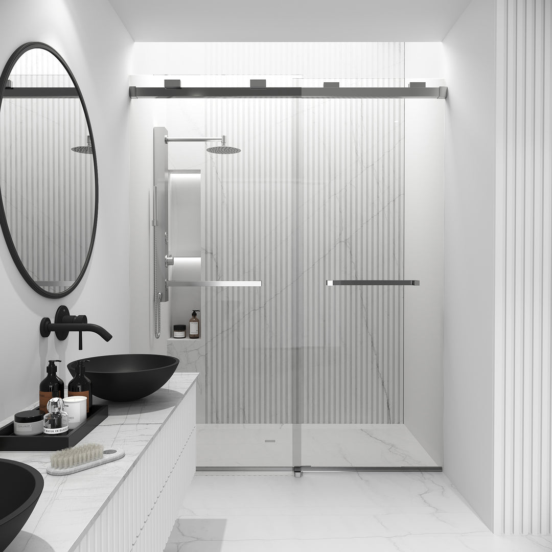 Houston Frameless Sliding Shower Door