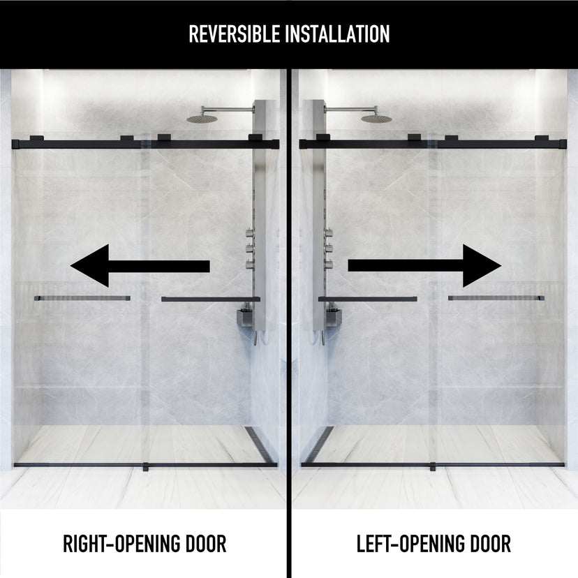 Houston Frameless Sliding Shower Door