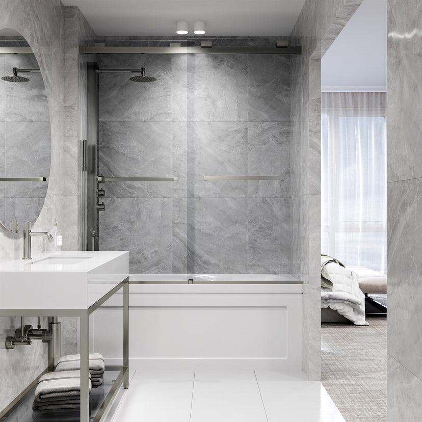 Houston VMotion™ Frameless Sliding Tub Door