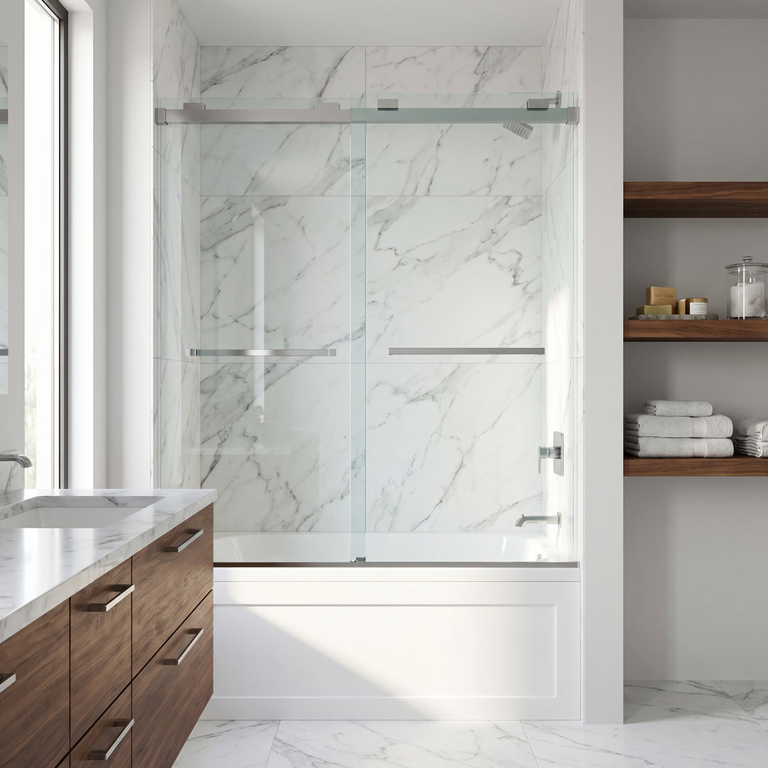 Houston VMotion™ Frameless Sliding Tub Door