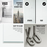 Houston VMotion™ Frameless Sliding Tub Door