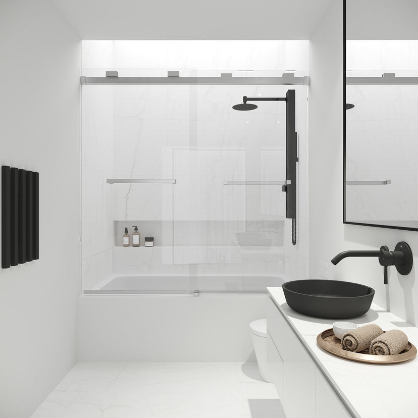 Houston VMotion™ Frameless Sliding Tub Door