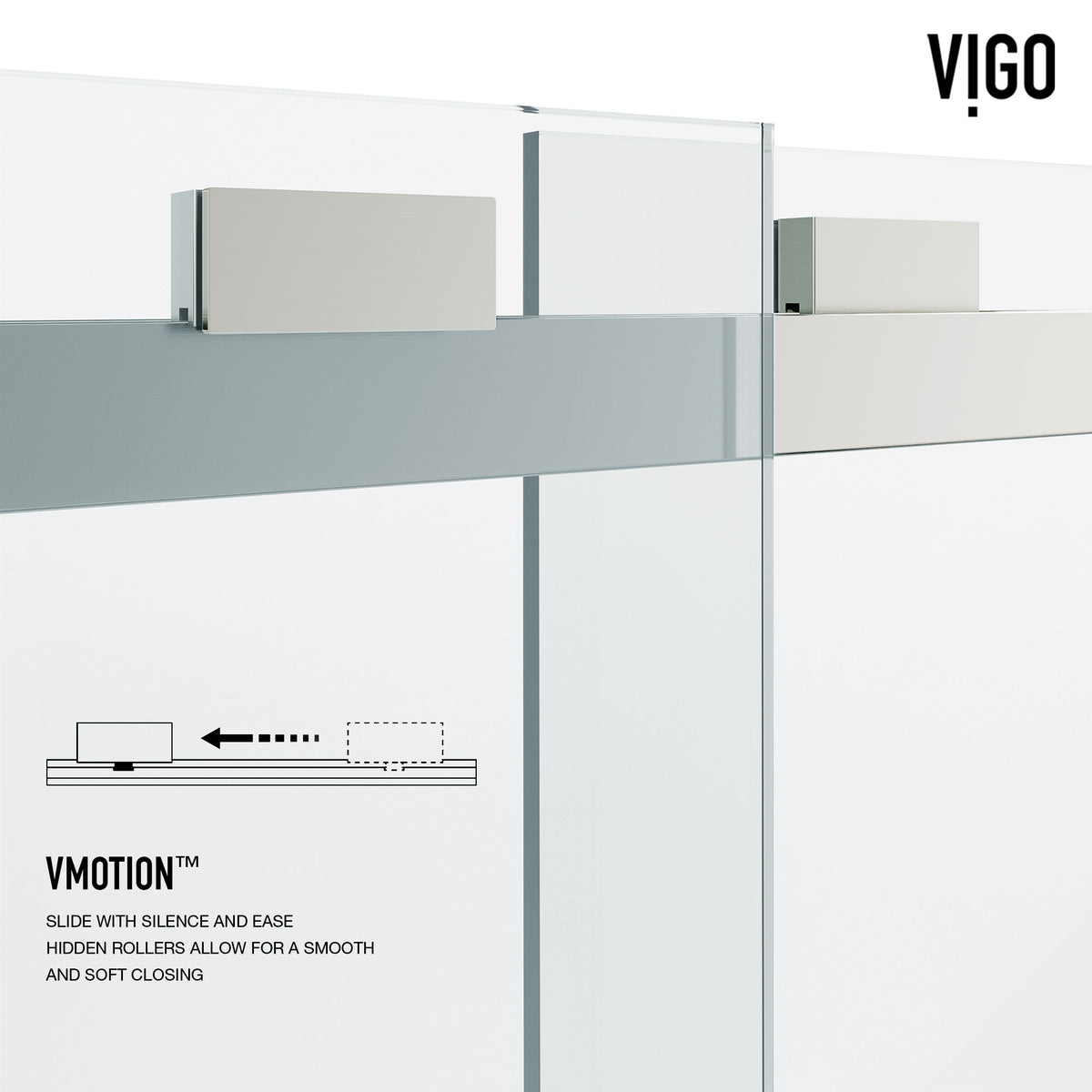 Houston Frameless Sliding Shower Door