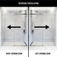 Houston Frameless Sliding Shower Door