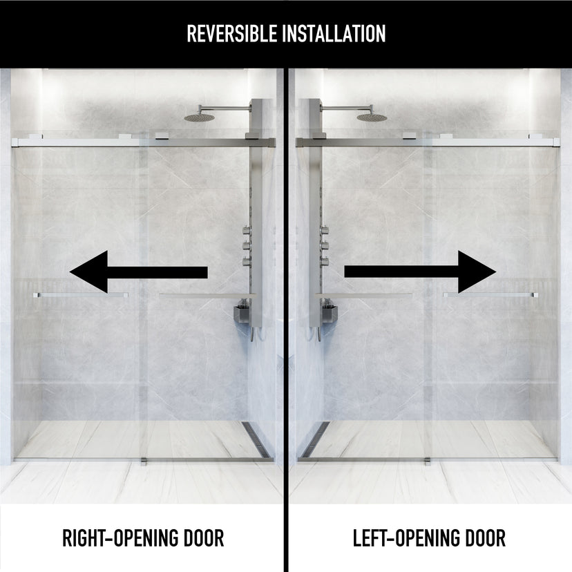 Houston Frameless Sliding Shower Door