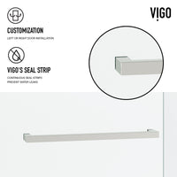 Houston Frameless Sliding Shower Door
