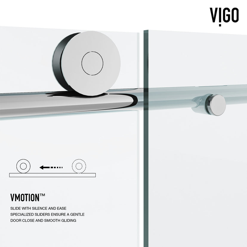 Elan VMotion™ Frameless Sliding Shower Door