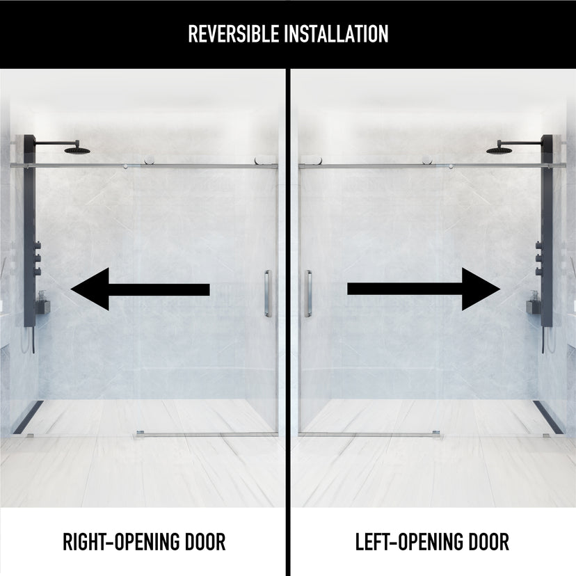 Elan VMotion™ Frameless Sliding Shower Door
