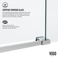 Elan VMotion™ Frameless Sliding Shower Door