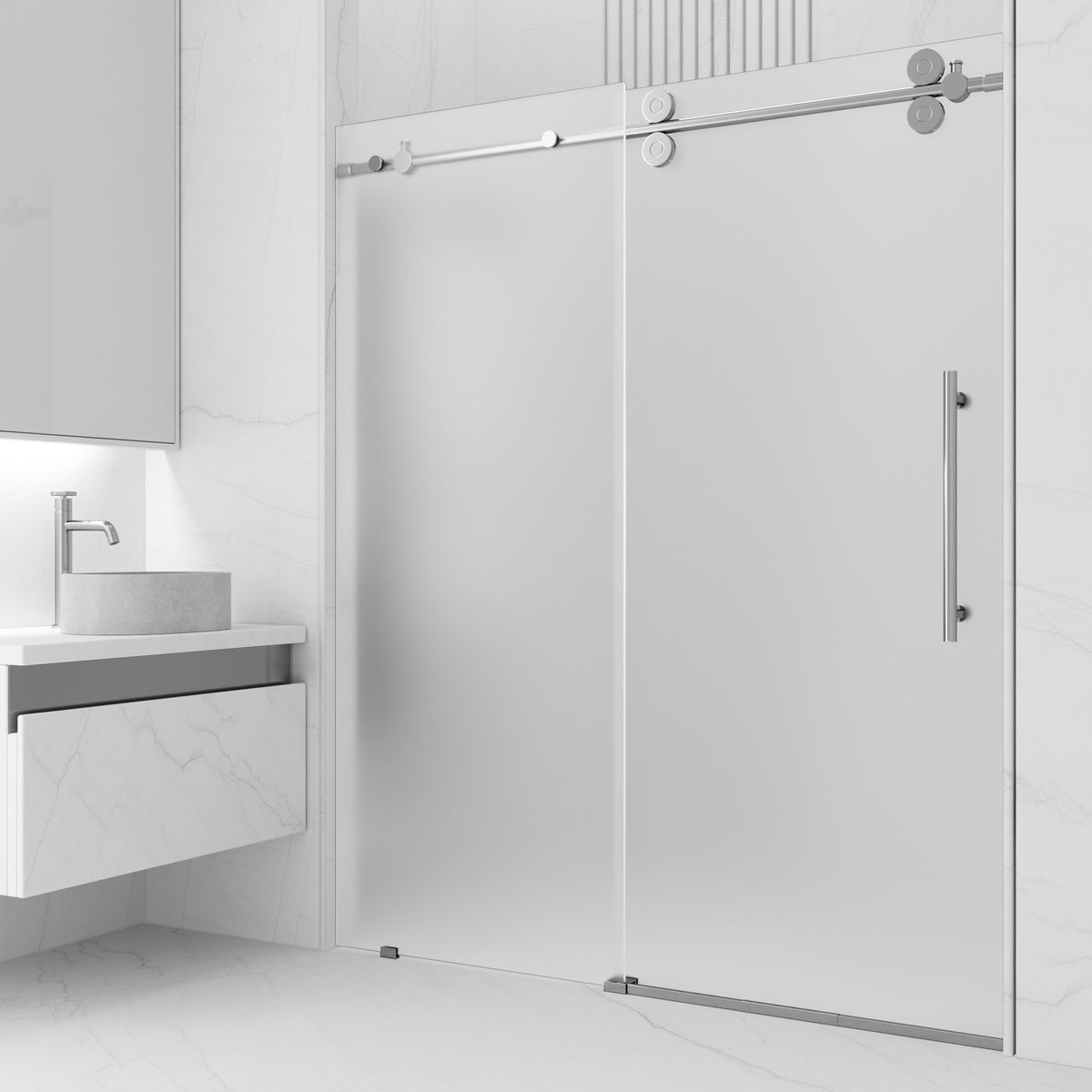 Elan Frameless Sliding Shower Door
