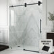 Elan 56 to 60 in. W X 74 in. H Frameless Sliding Shower Door 3/8