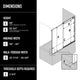 Elan VMotion™ Frameless Sliding Tub Door