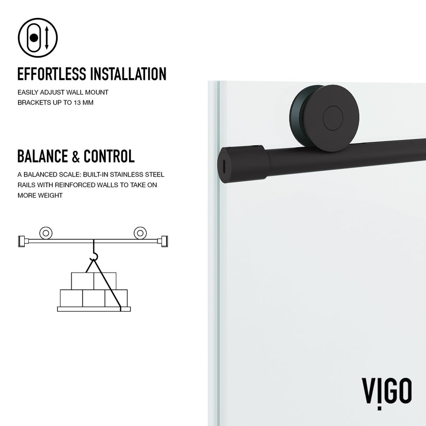 Elan VMotion™ Frameless Sliding Tub Door