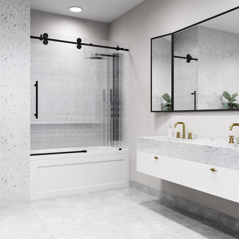 Elan Sliding Frameless Tub Door