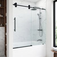 Elan Sliding Frameless Tub Door