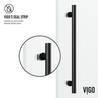 Elan Sliding Frameless Tub Door