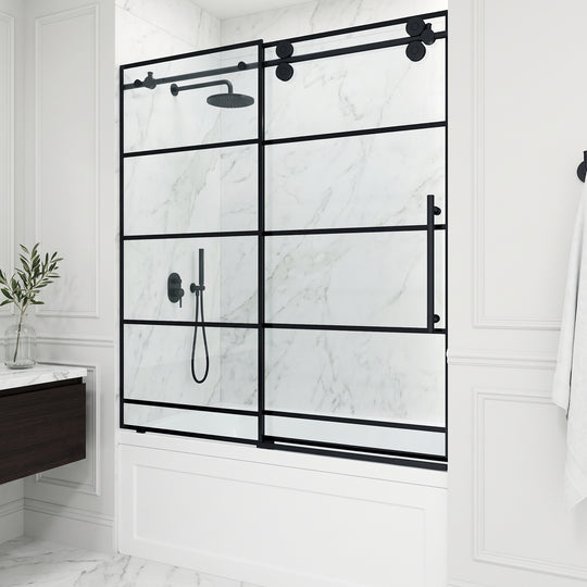 Elan Sliding Frameless Tub Door