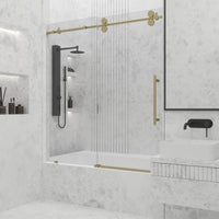 Elan Sliding Frameless Tub Door