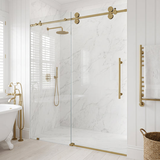 Elan Frameless Sliding Shower Door