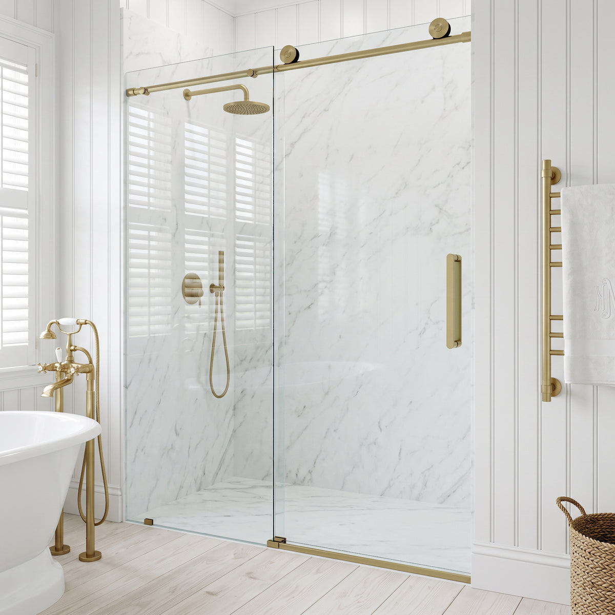 Elan VMotion™ Frameless Sliding Shower Door