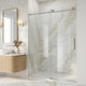 Elan 56 to 60 in. W X 76 in. H Frameless Sliding Shower Door 3/8