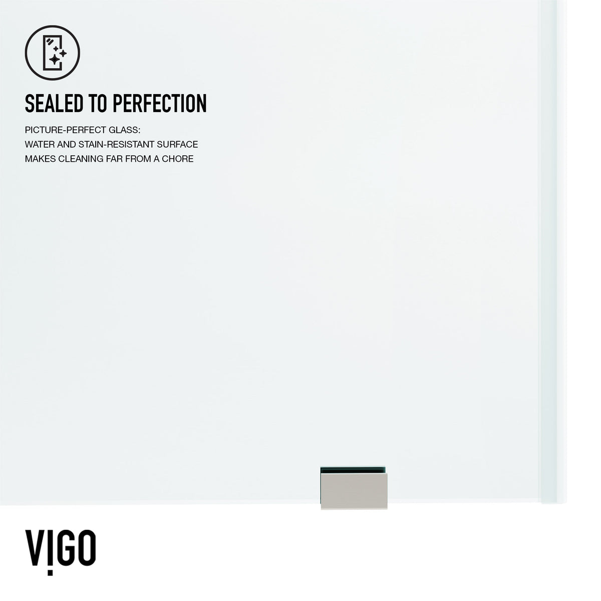 Elan 56 to 60 in. W X 76 in. H Frameless Sliding Shower Door 3/8" Clear Glass in Stainless Steel with Elan 4 in. Square Shower Drain in Brushed Nickel