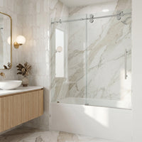 Elan Sliding Frameless Tub Door